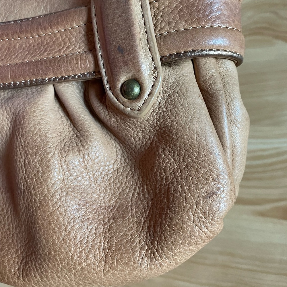 Cute Cole Haan Soft Leather Large Wristlet/Bag - Picture 6 of 16